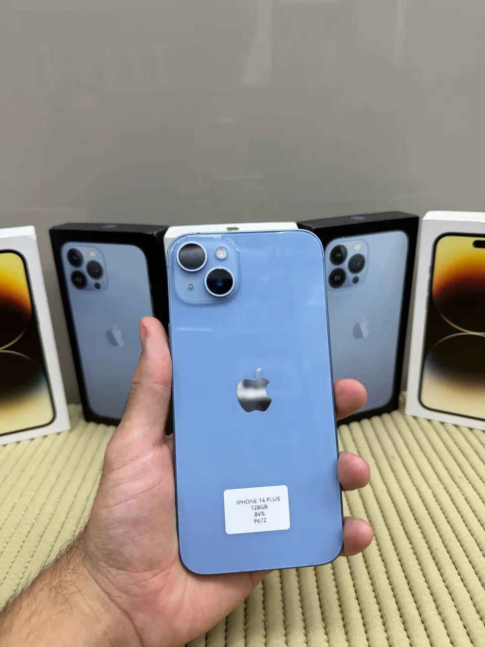 iPhone14Plusブルー128GB iPhone 14 Plus 128GB Blue - Celulares e Smartphones - Igara
