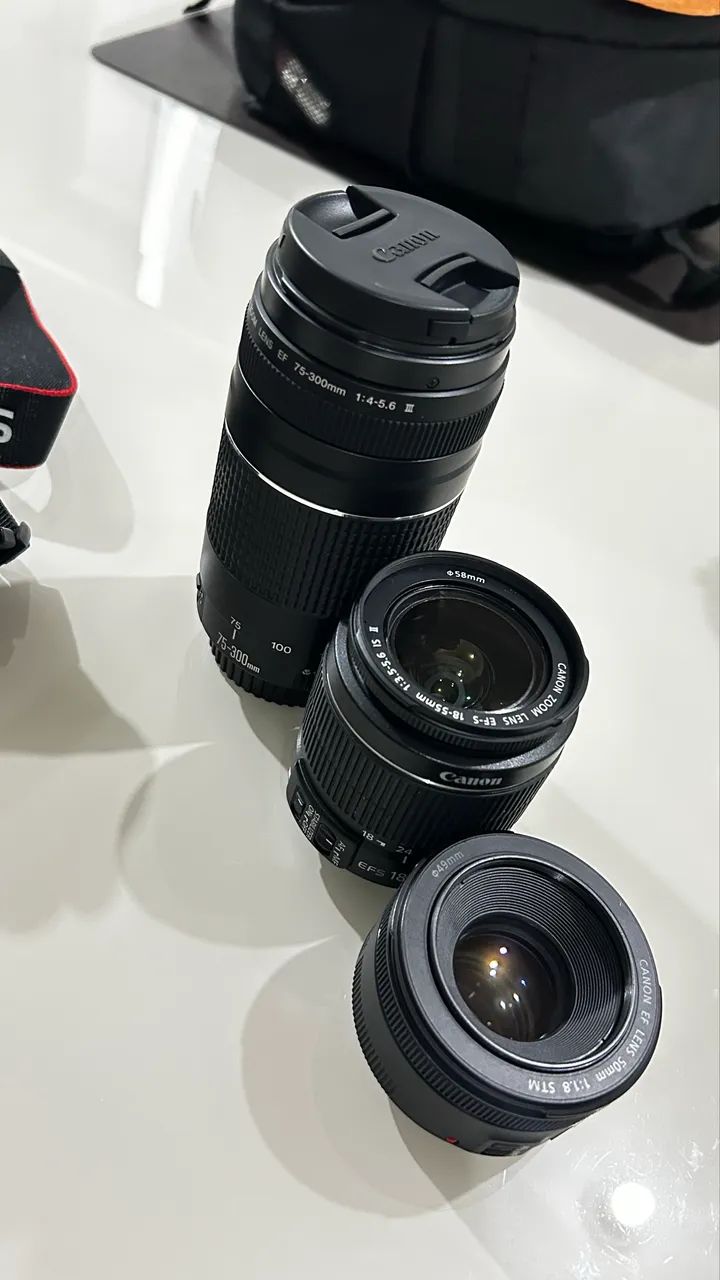 Lentes cânon EOS