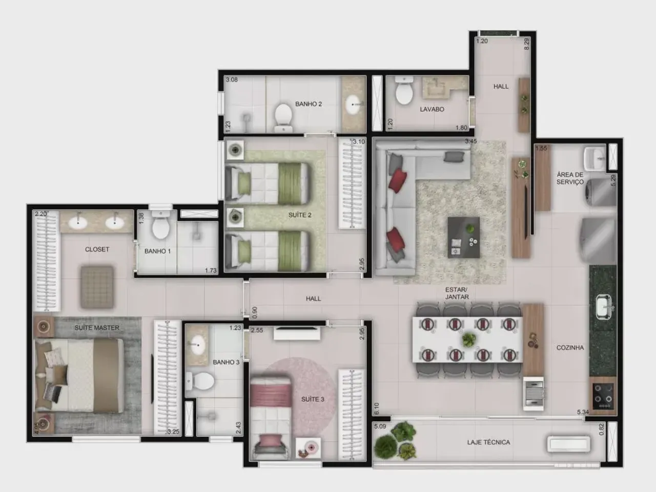 PLANTA 100m²