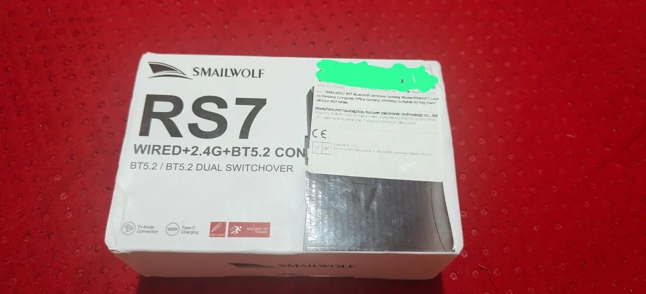 Smailwolf RS7 mouse gamer - Foto 3