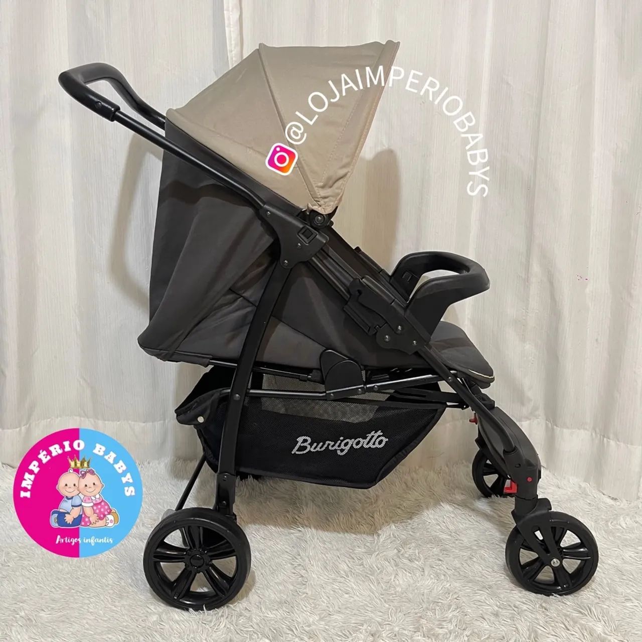 Carrinho de bebê Burigotto ecco - Foto 2