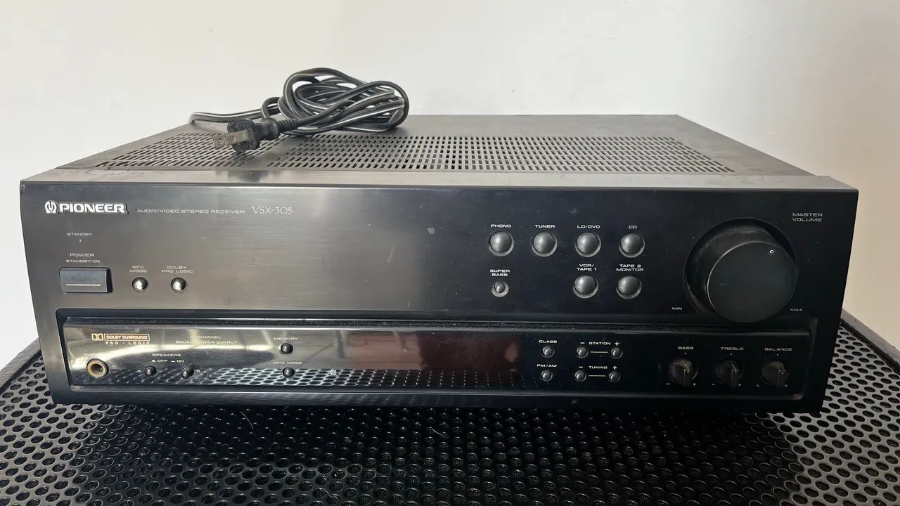 Receiver Pioneer VSX305 s/controle - Foto 2