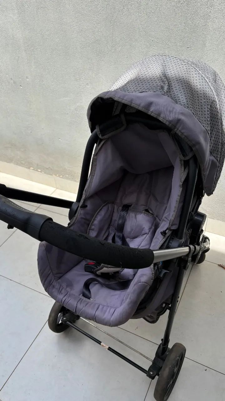 Carrinho e bebê conforto  - Foto 2