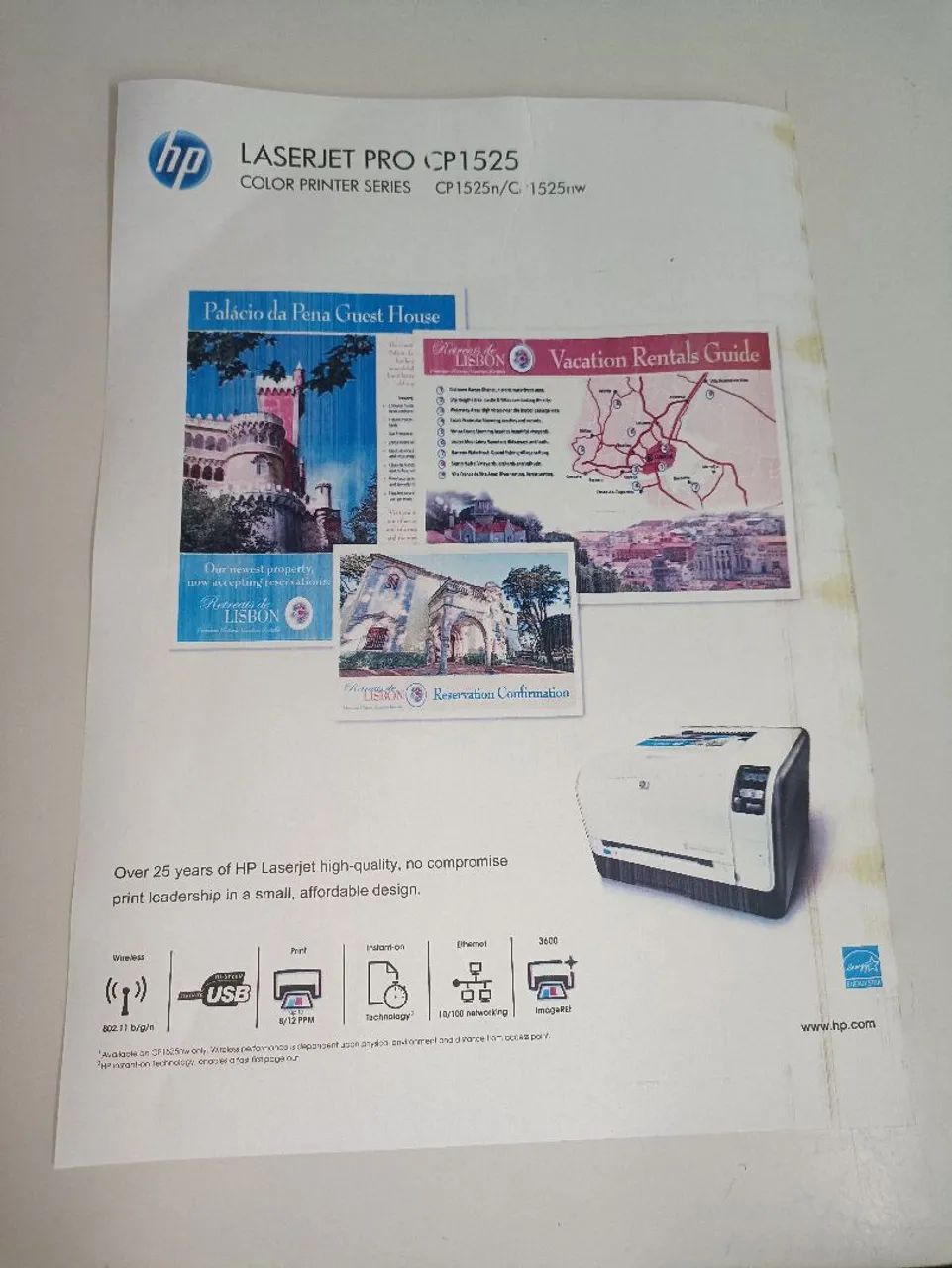 Impressora transfer CP1525nw Color - Foto 5