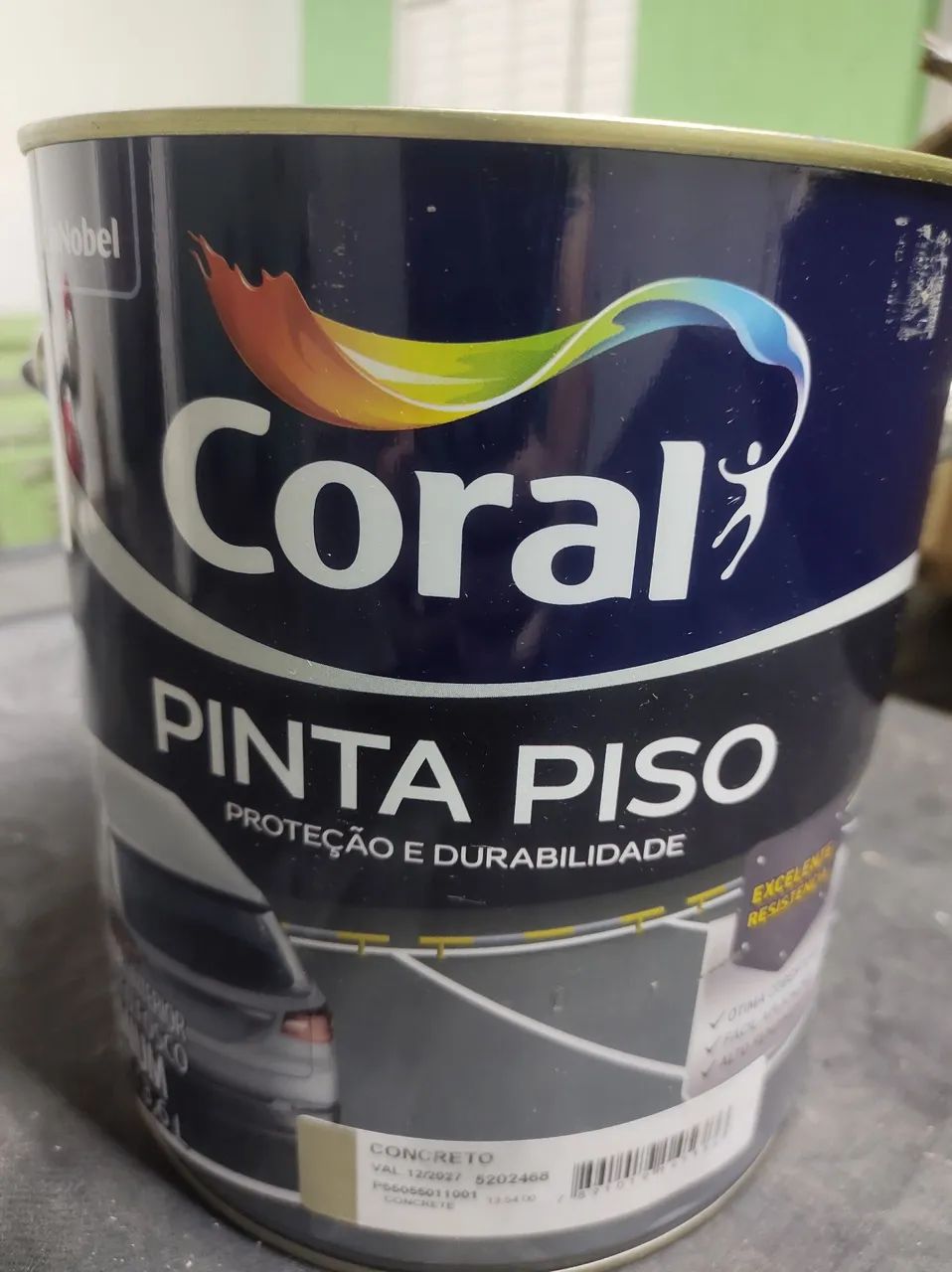 Tinta Piso Concreto 3,6L Coral
