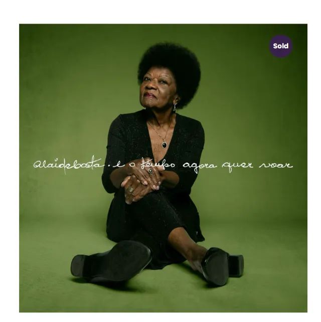 Vinil ALAÍDE COSTA - ?E O TEMPO AGORA QUER VOAR? Três Selos