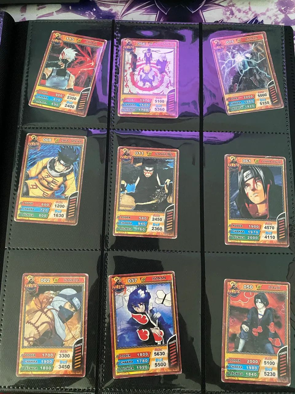 46 cards game NARUTO CLASSICO E SHIPPUDEN- - Foto 5