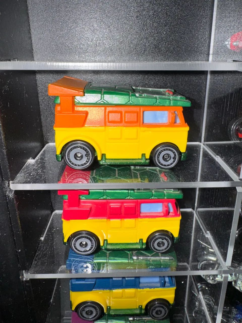 LOTE 4 HOTWHEELS TARTARUGAS NINJAS CUSTOM - Foto 5