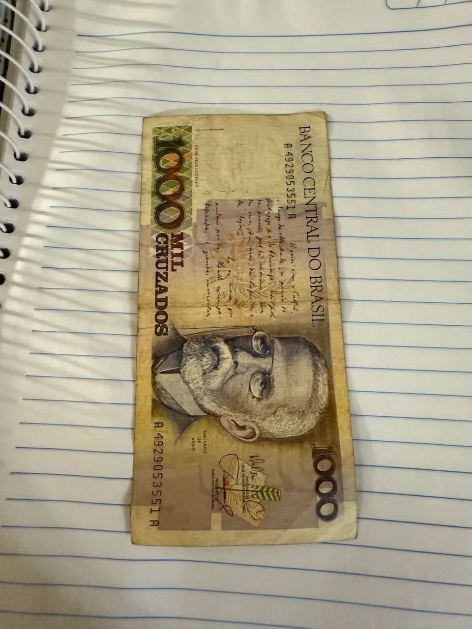 Vendo 2 cédulas, cruzados, colecionador, numismática  - Foto 4