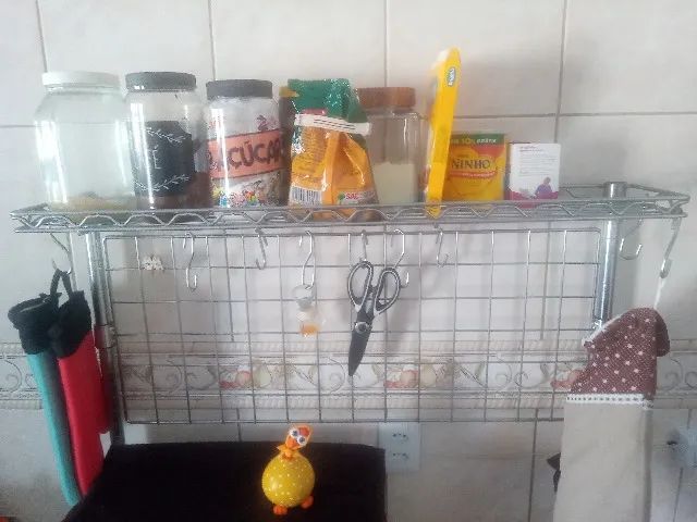 Estante Aramada Multiuso Cromada - Usada  - Foto 4