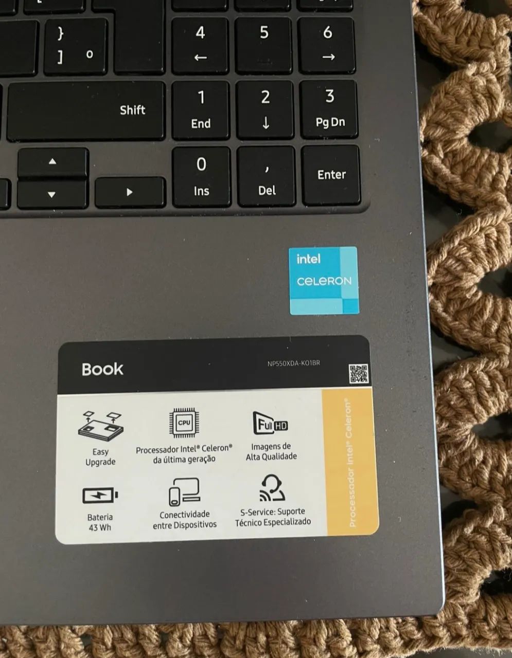 Vendo Notebook Samsung book NP550XDA-K01BR - Foto 3