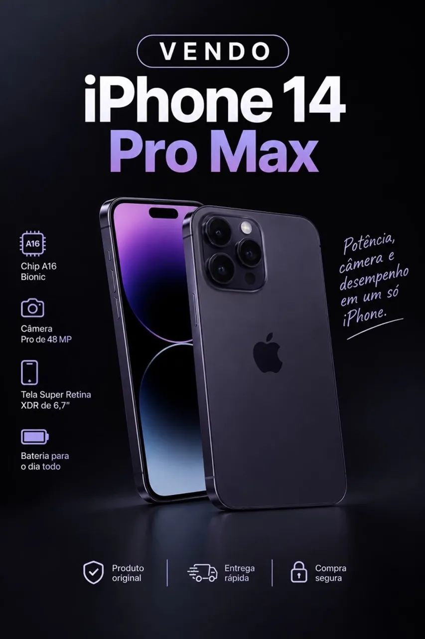 iPhone 14 Pro Max 256GB - Excelente Estado