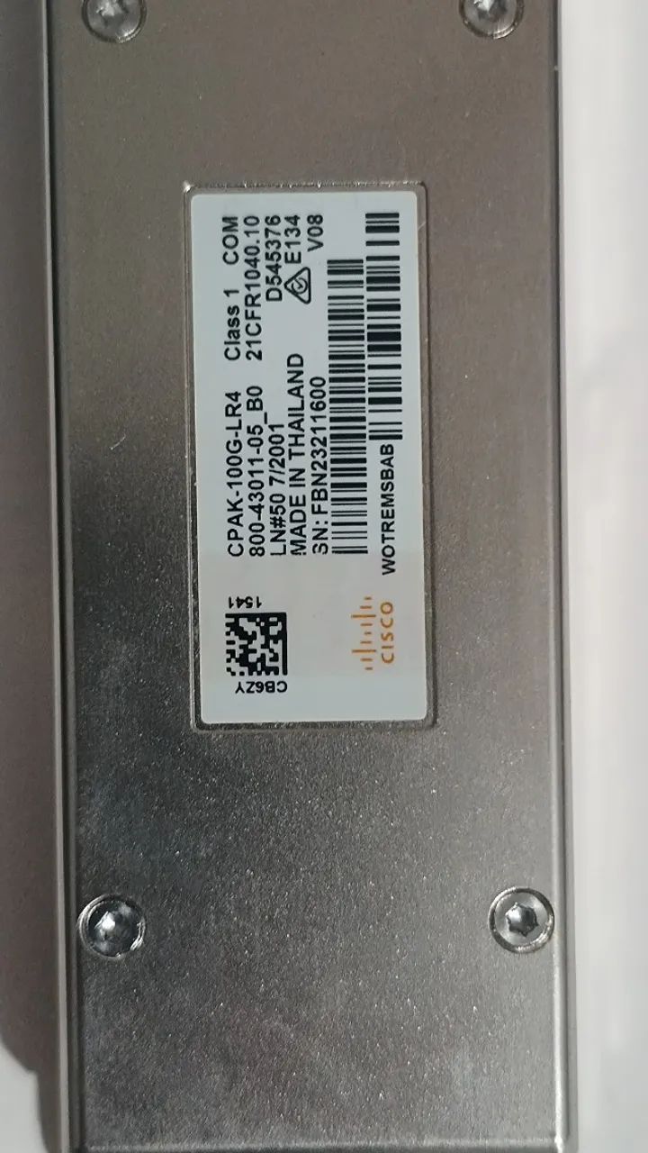  Cisco CPAK-100G-LR4 - Foto 2