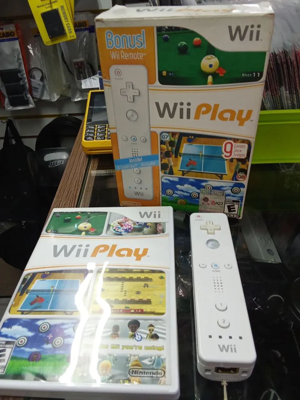 Wiiセット Kit de Wii original na caixa - Peças e Acessórios de Vídeo Game