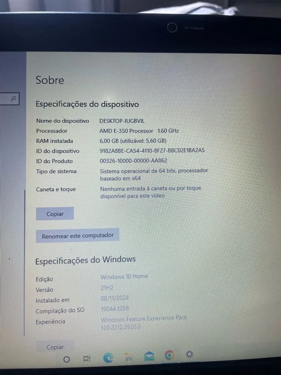 NOTEBOOK HP 6GB DE RAM  - Foto 5