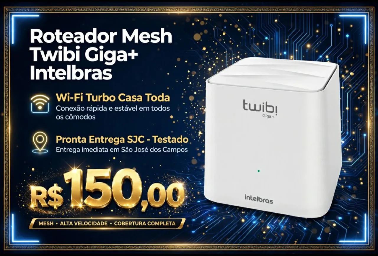 Roteador Mesh TWibi Giga 