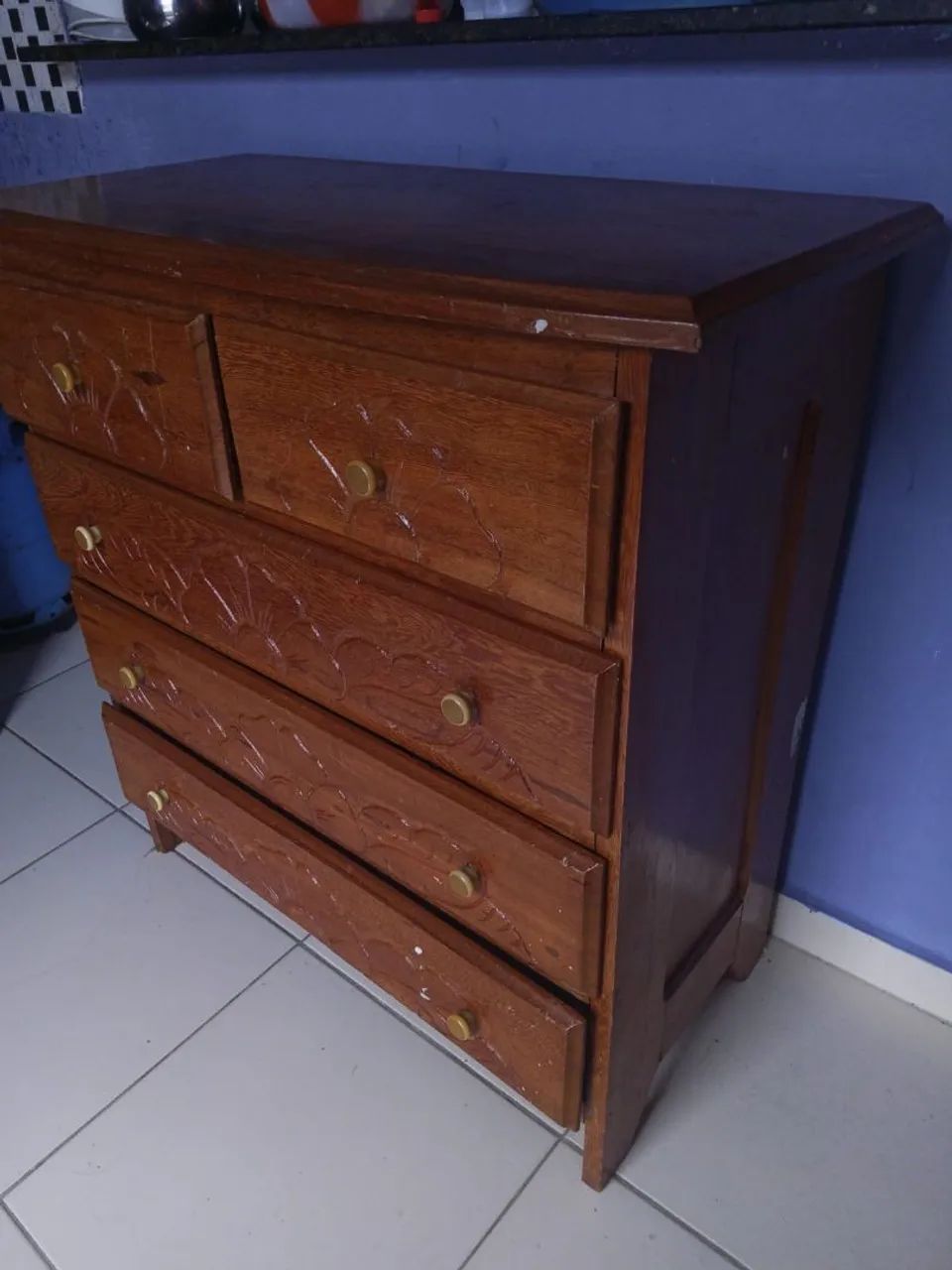 Cômoda de madeira  - Foto 2