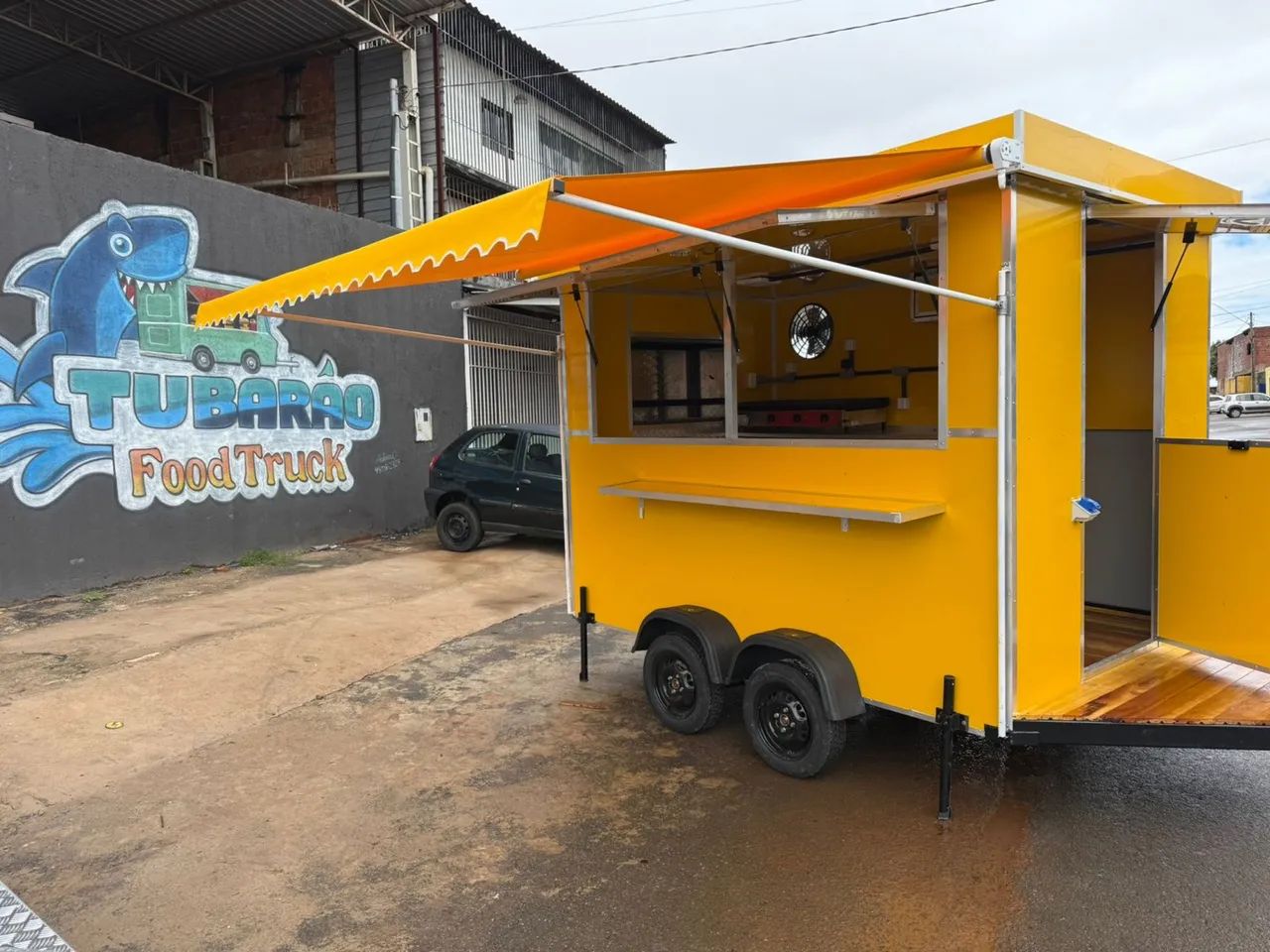 Food truck trailer 