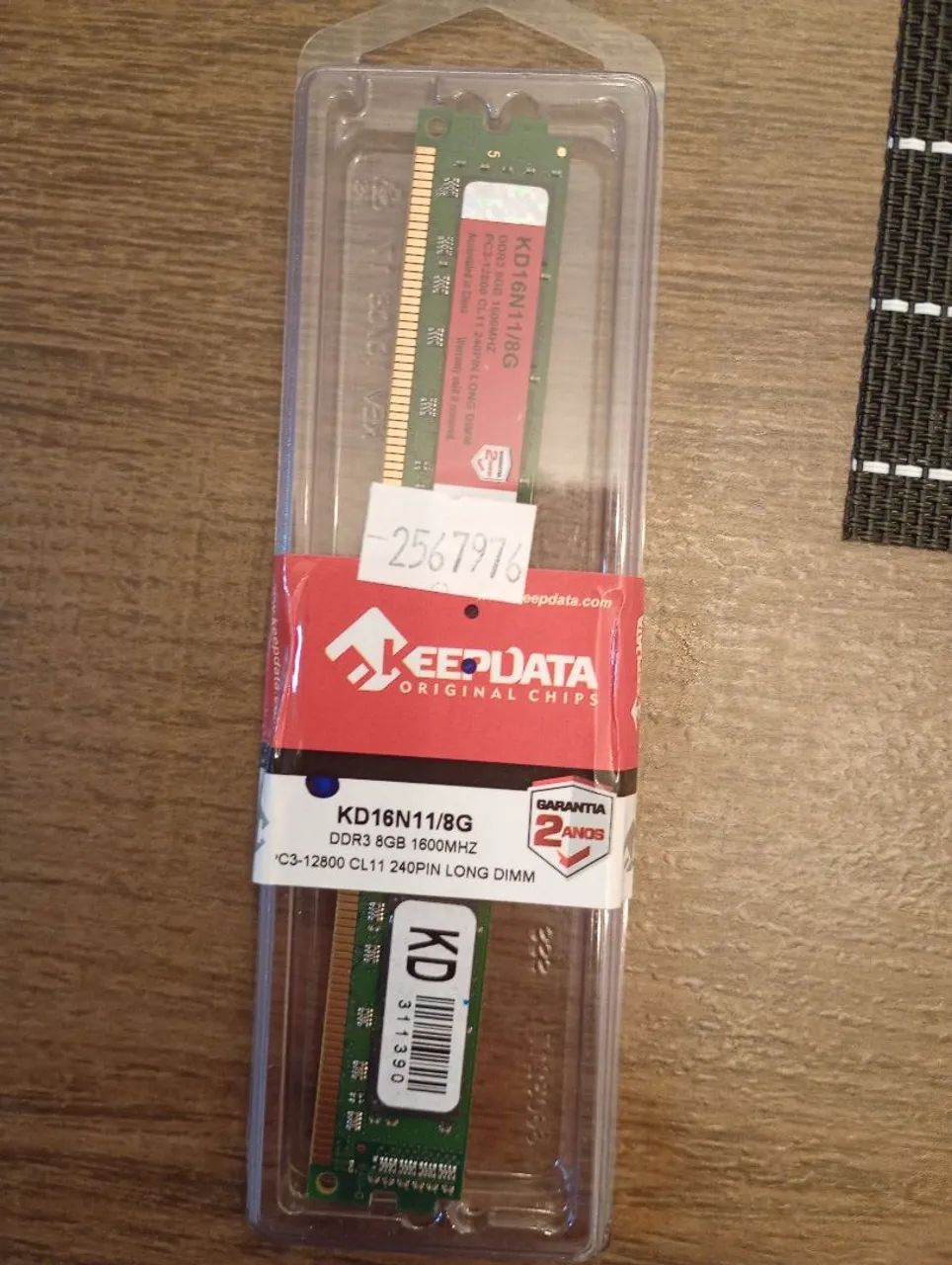 Memória ram 8 gb