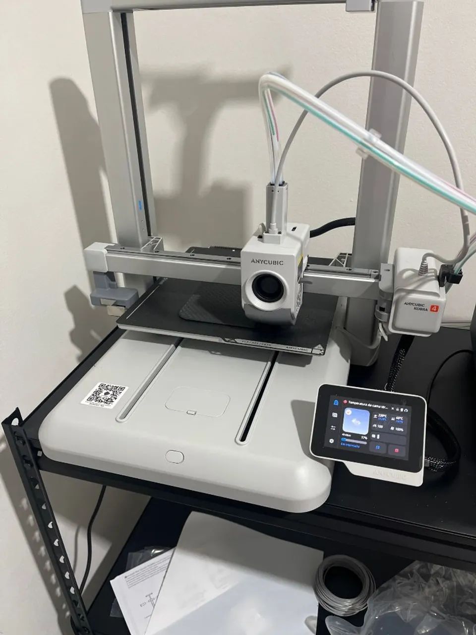 Impressora 3d anycubic kobra 4 lacrada