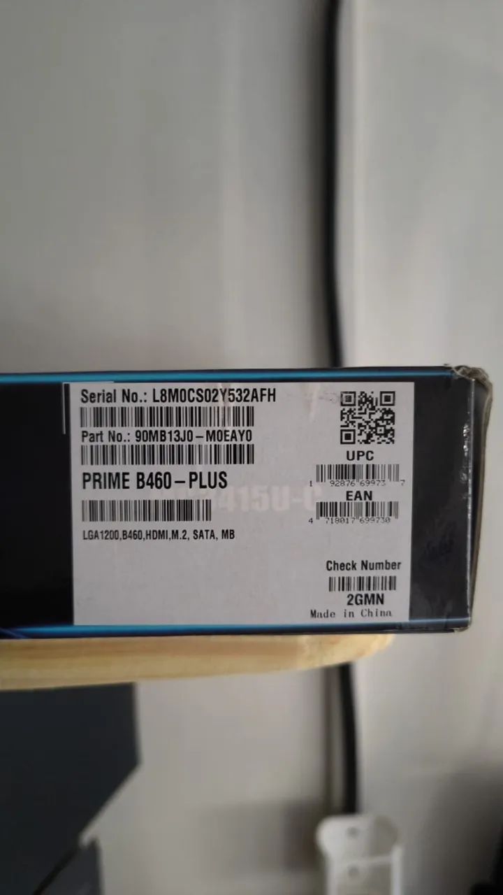 Placa-Mãe ASUS Prime B460-PLUS - Completa na Caixa - Foto 2