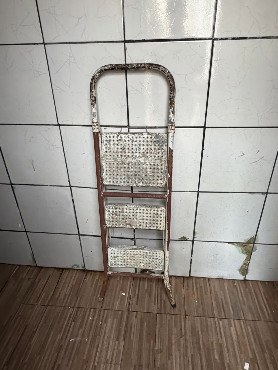 Escada de ferro 3 degraus
