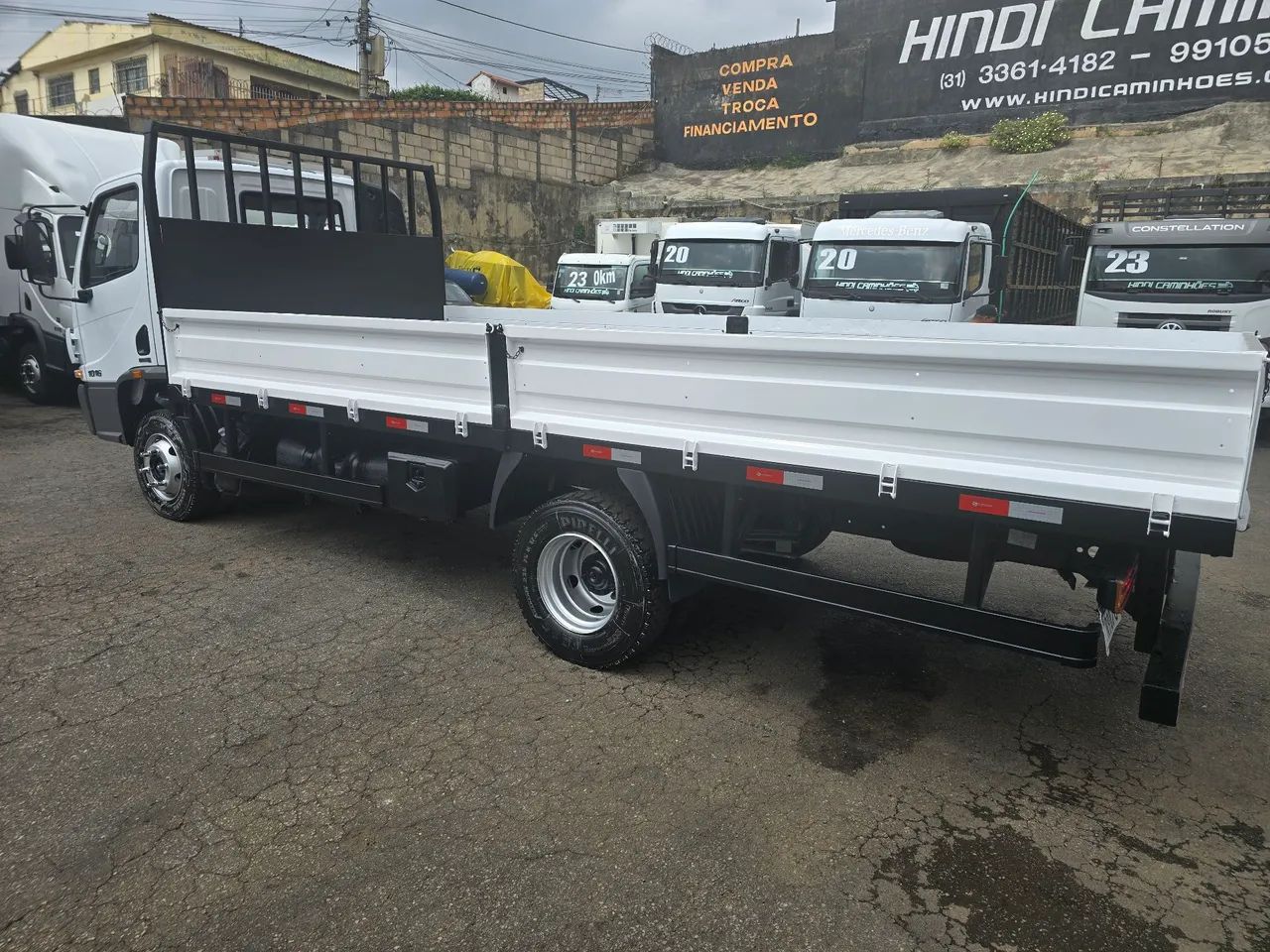 Mb Accelo 1016 Carroceria De 5,5m 12/12 Muito Novo - Foto 4