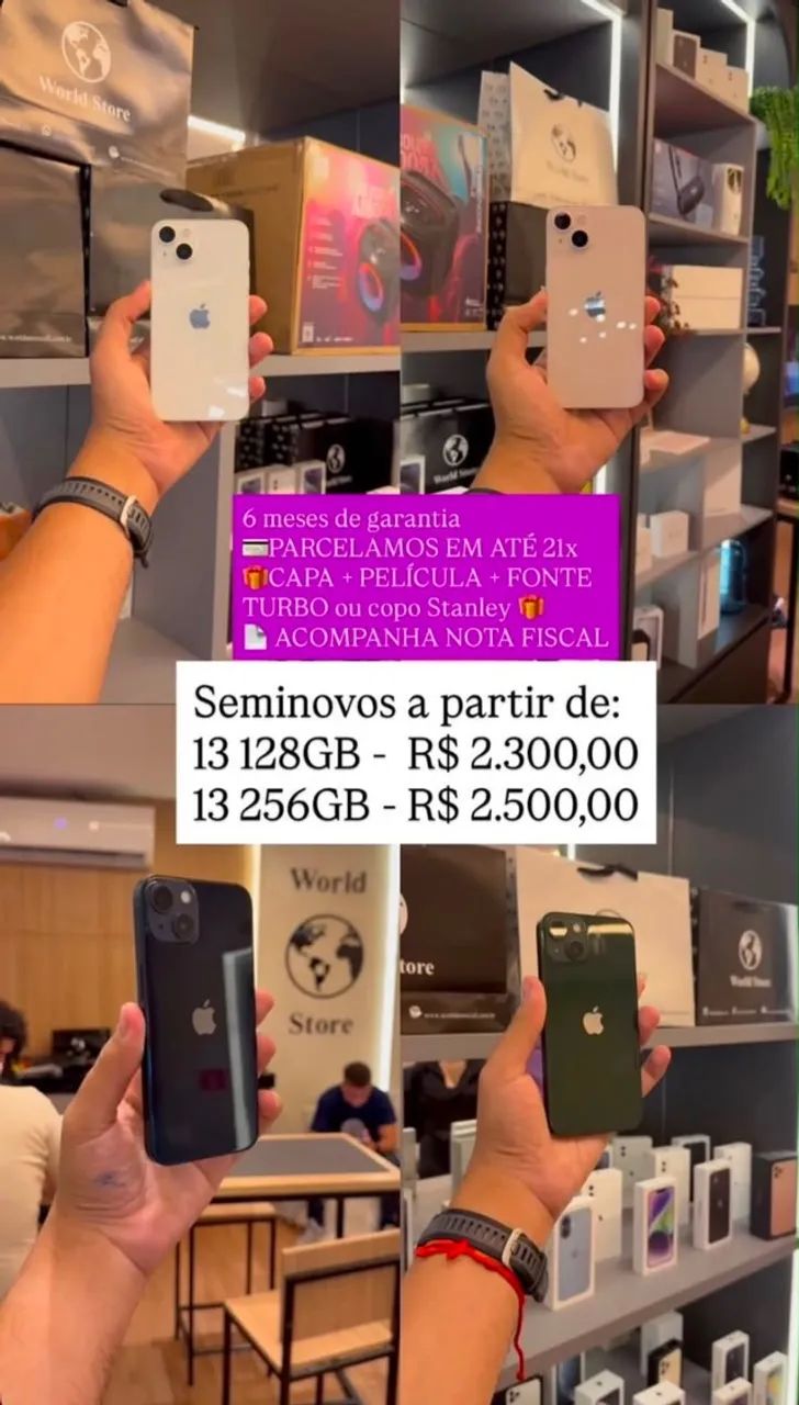 SEMINOVOS C/ 06 MESES DE GARANTIA WORLD STORE ? - Foto 2
