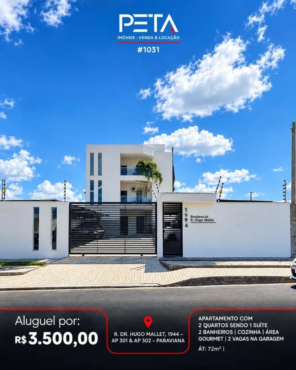 Apartamento com 2 quartos, Paraviana - Boa Vista