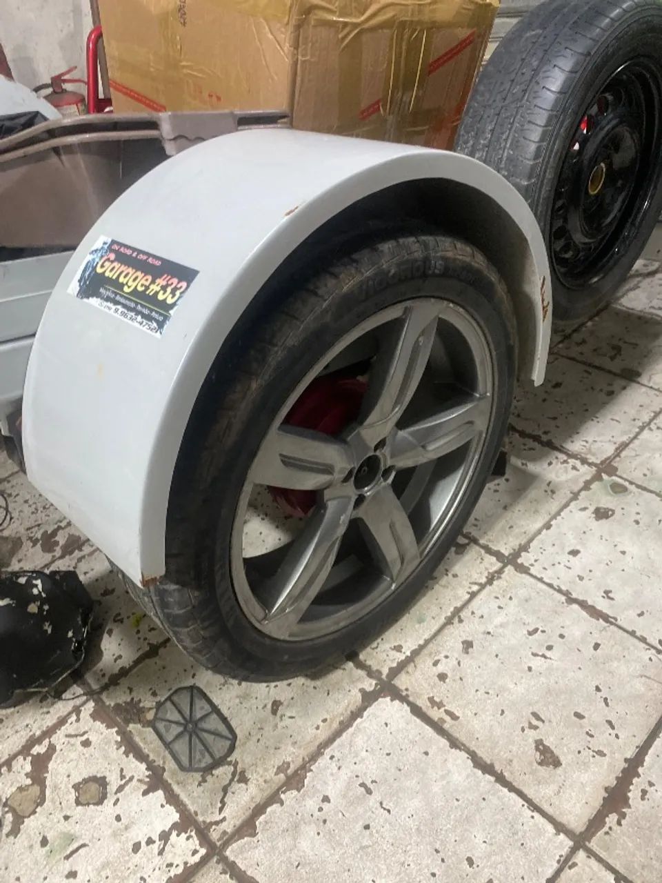 Jogo de Roda pra carrocinha 2 eixos pra jet ou pra moto - Foto 4