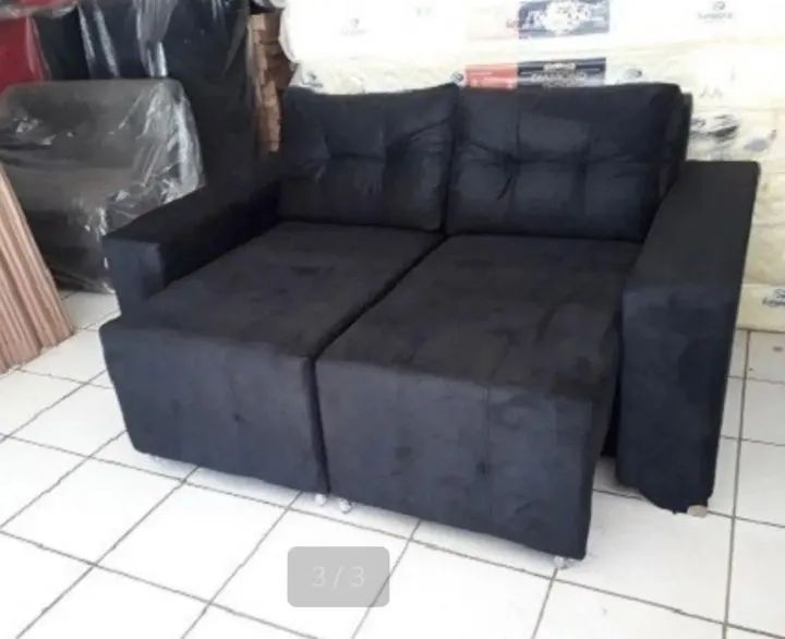Sofá Retrátil perfeito para Apartamento!! - Foto 2