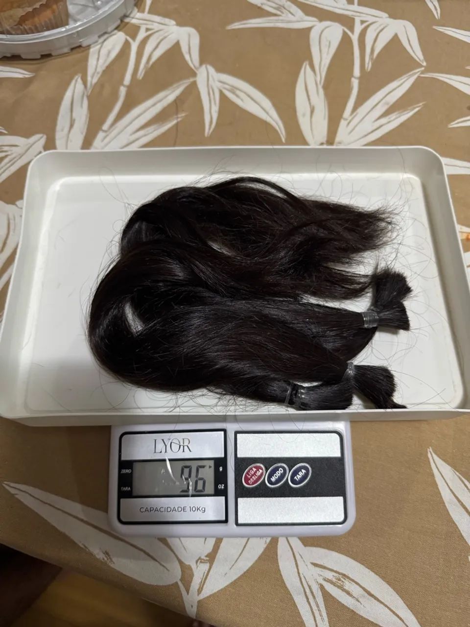Cabelo humano natural 