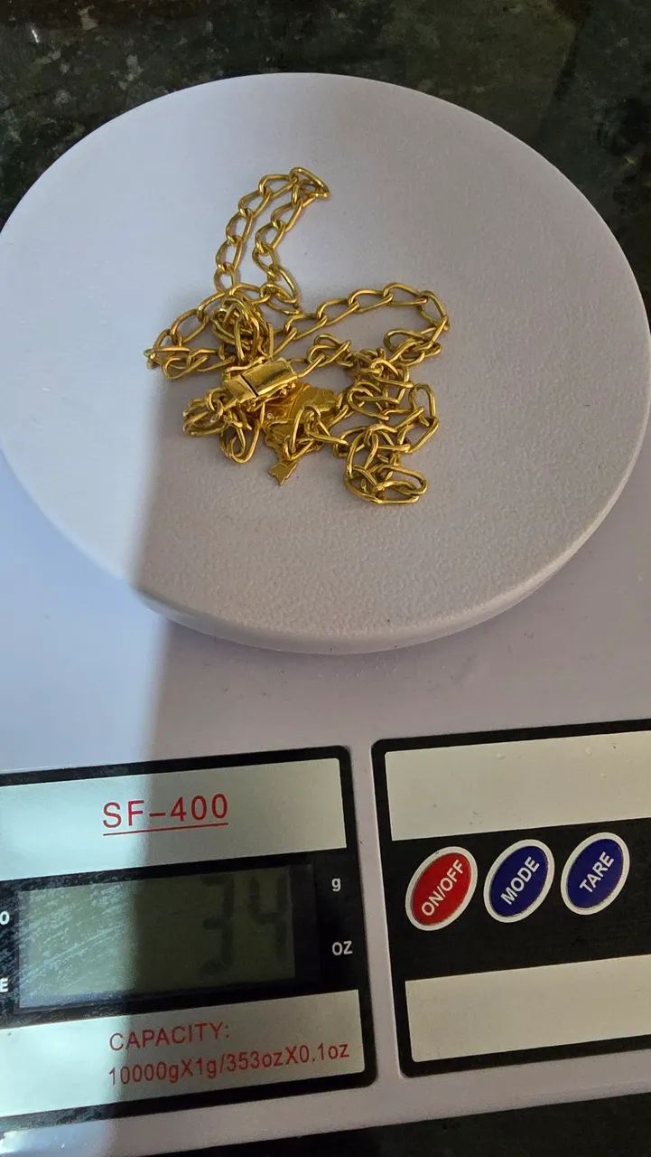 Cordão de ouro 18k - Foto 3
