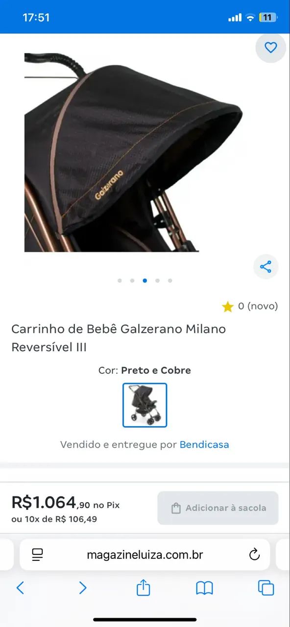 Carrinho de bebê - Foto 5