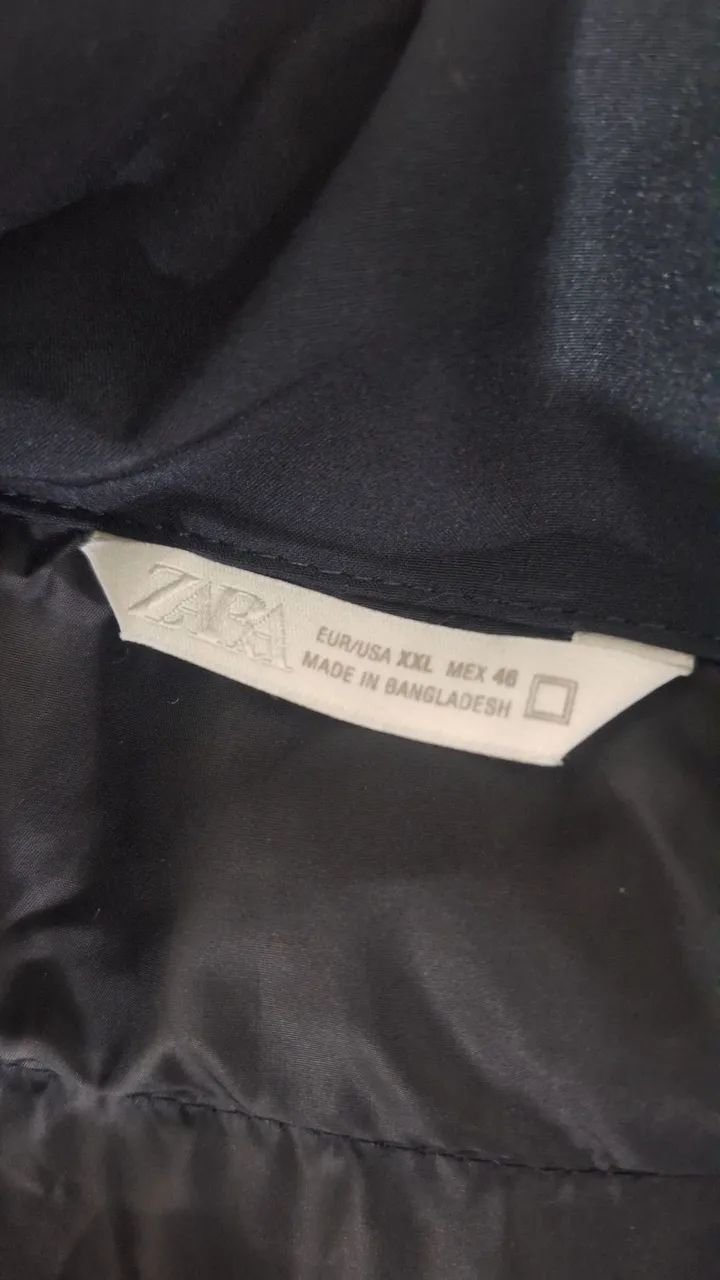 Jaqueta Zara Azul XXL