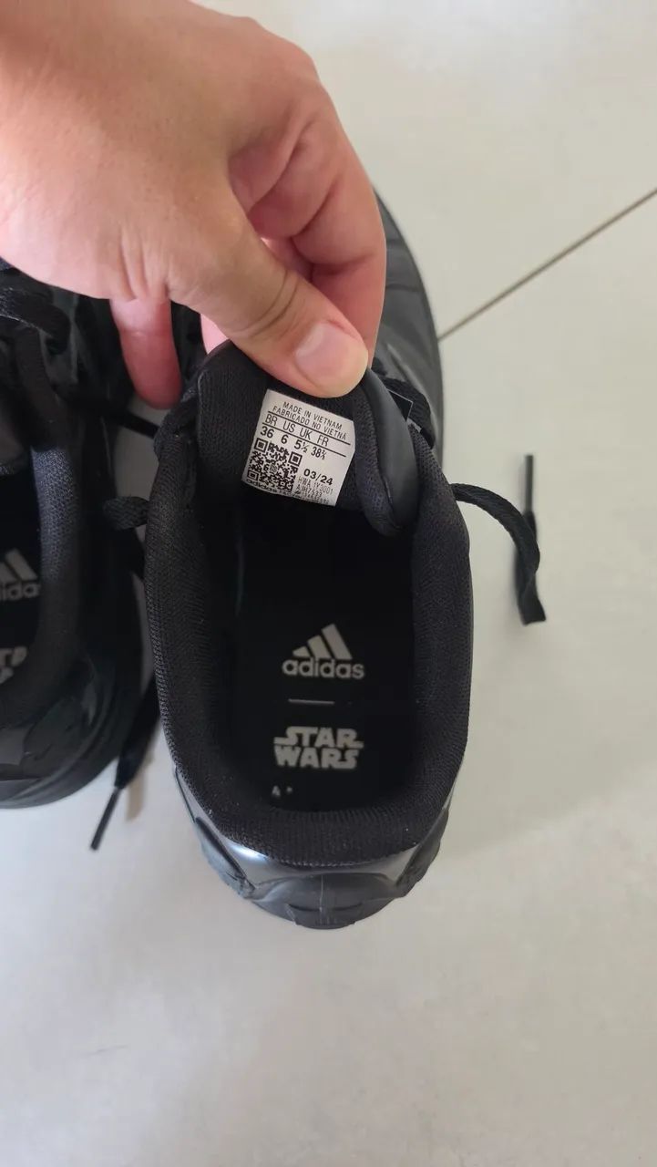 Tênis adidas 36 star wars - Foto 5
