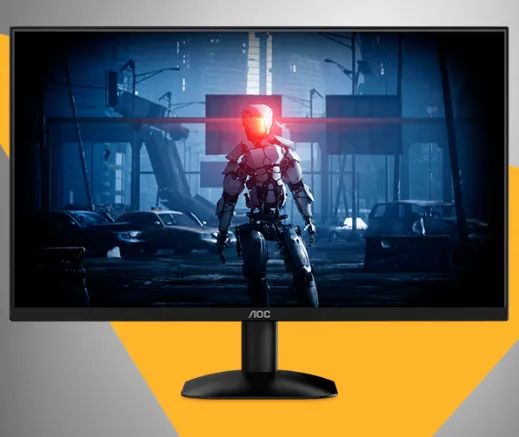 Monitor de Computador Aoc 24", led, full hd, 100 Hz, HDMI/VGA