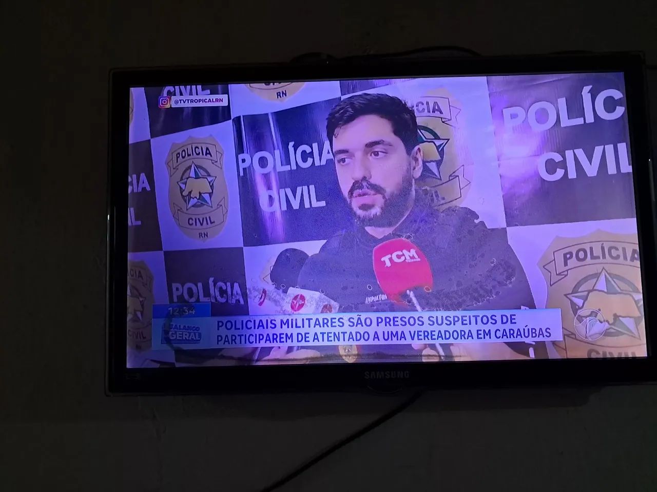 Tv Samsung 32 polegadas canais de fora  - Foto 5