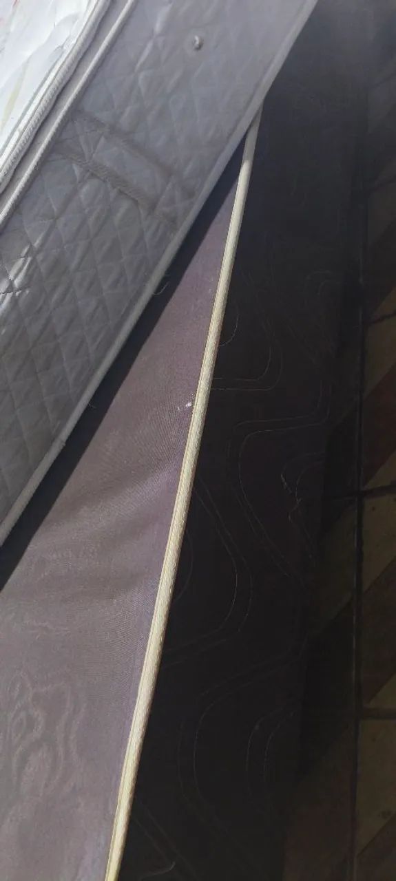 Cama box casal em bom estado  - Foto 3