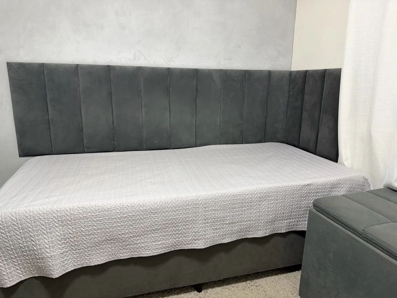 Cama Box, baú blindado  - Foto 2