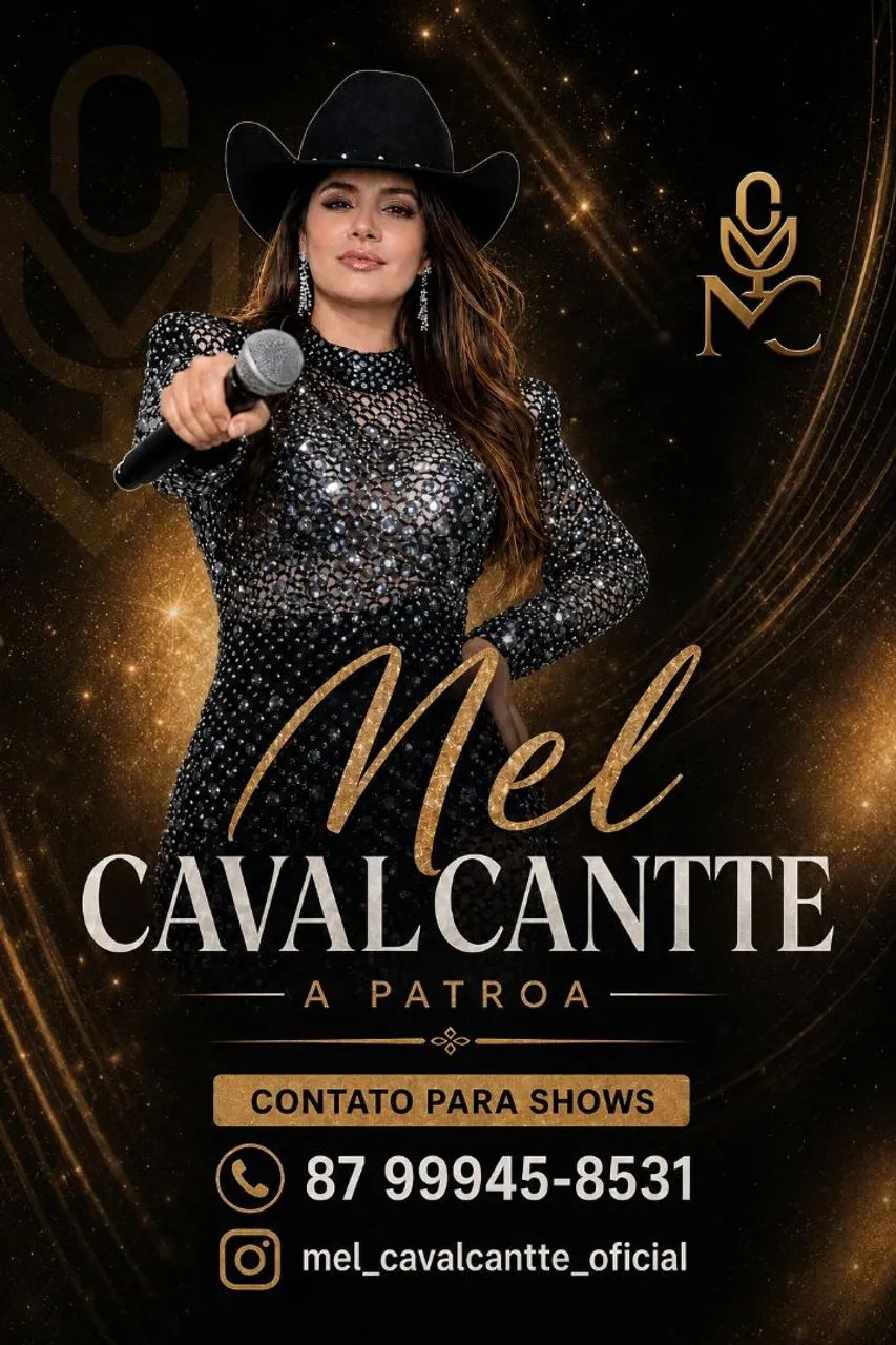 Mel Cavalcantte, a patroa 