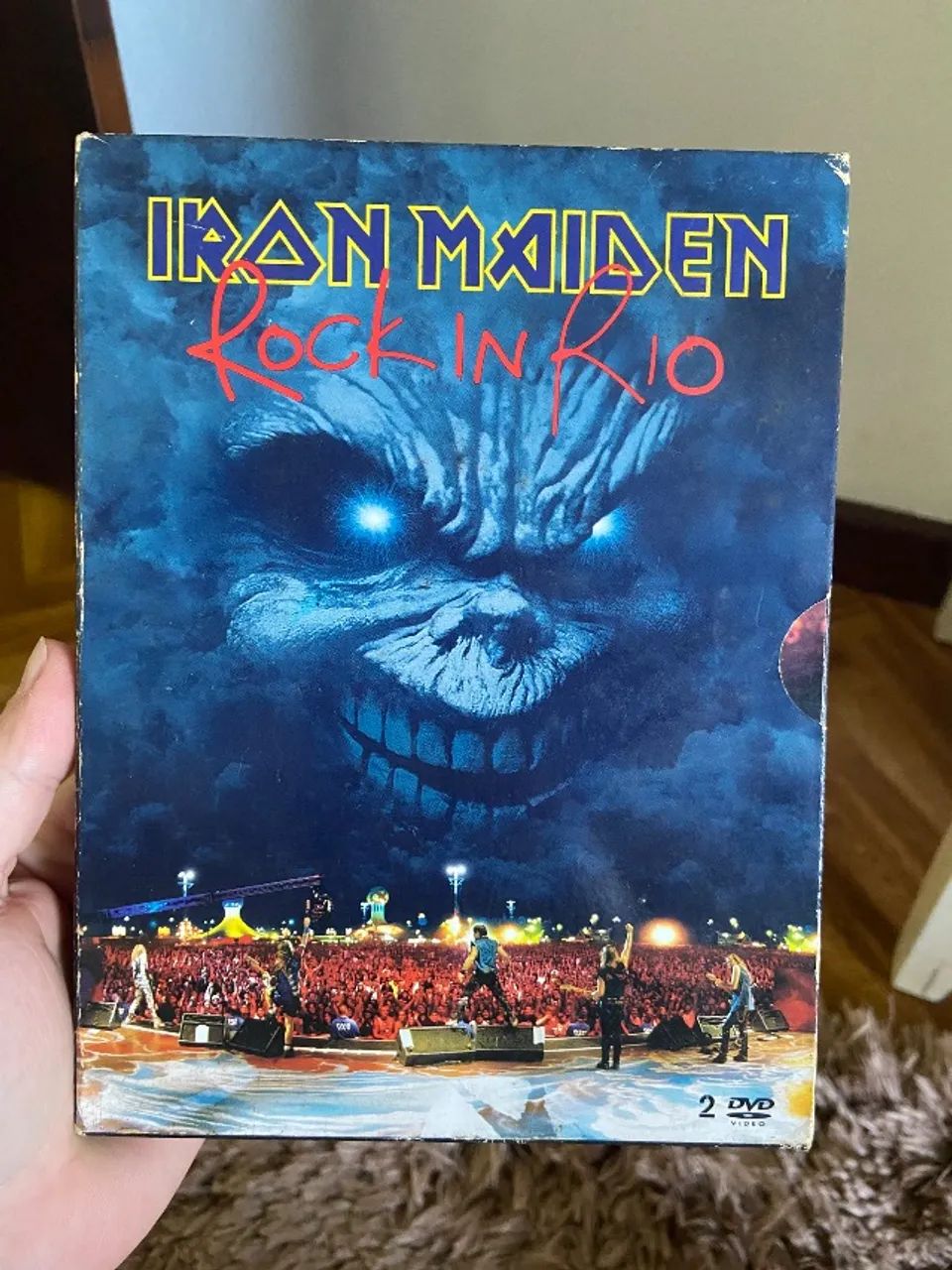 DVD Iron Maiden Rock in Rio 