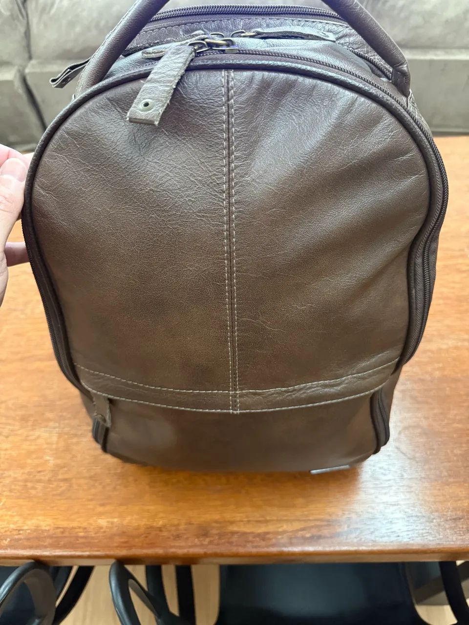 Mochila de couro  - Foto 2