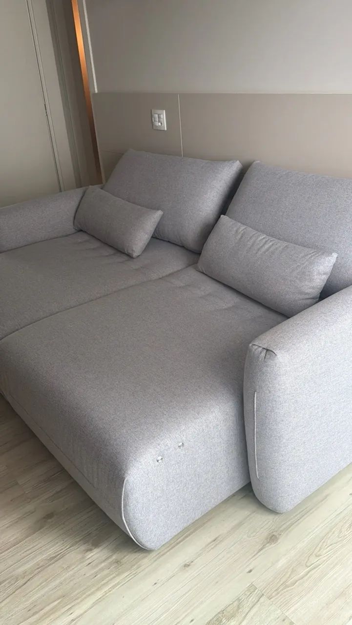 SOFÁ-CAMA ELÉTRICO NUNCA USADO! - Foto 3
