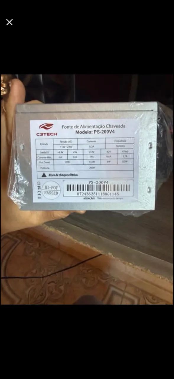 Fonte para pc