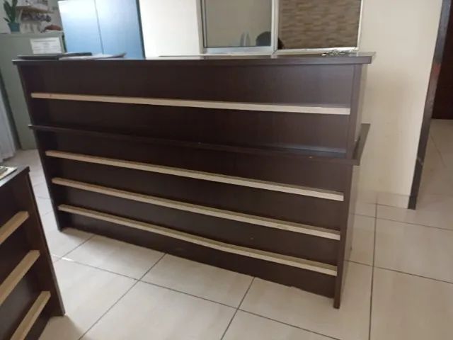 balcao para recepção .
