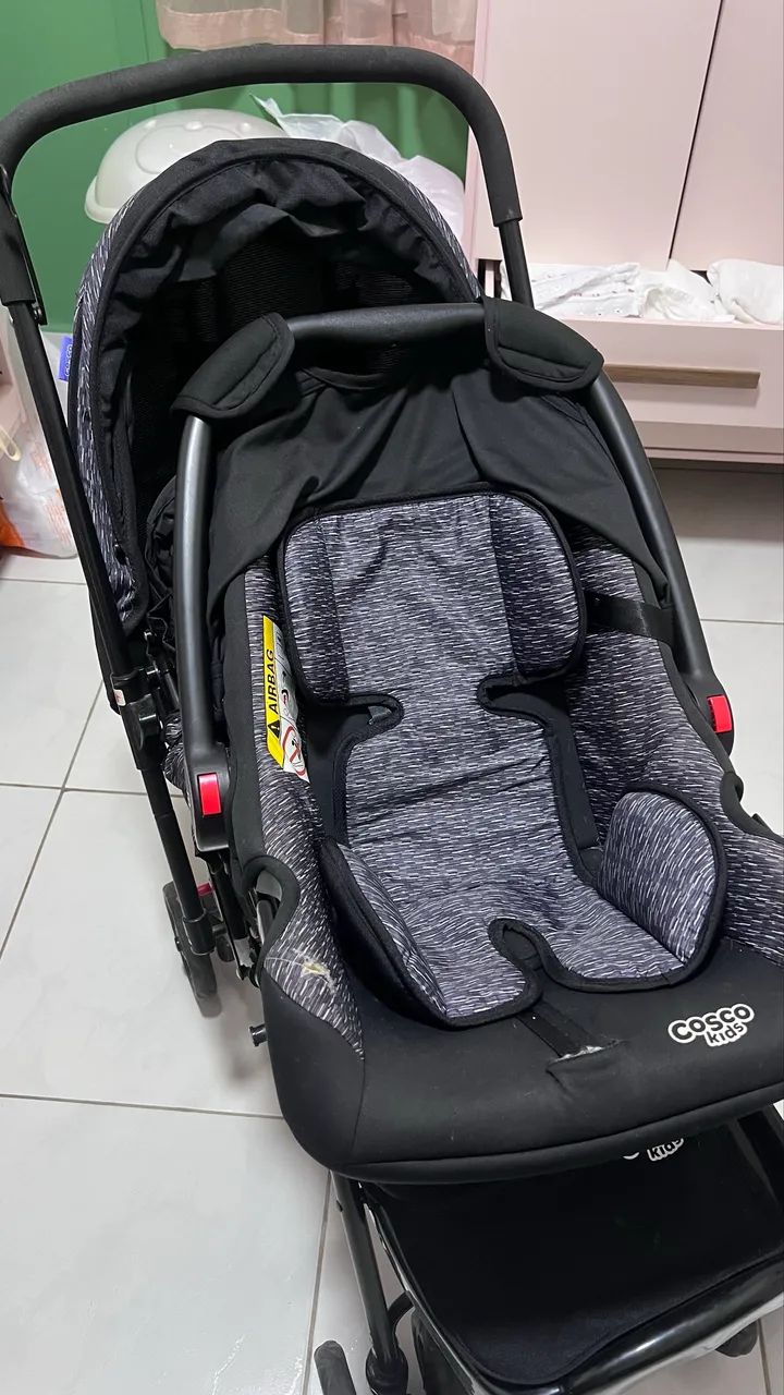 Carrinho de bebê + bebê conforto  - Foto 4