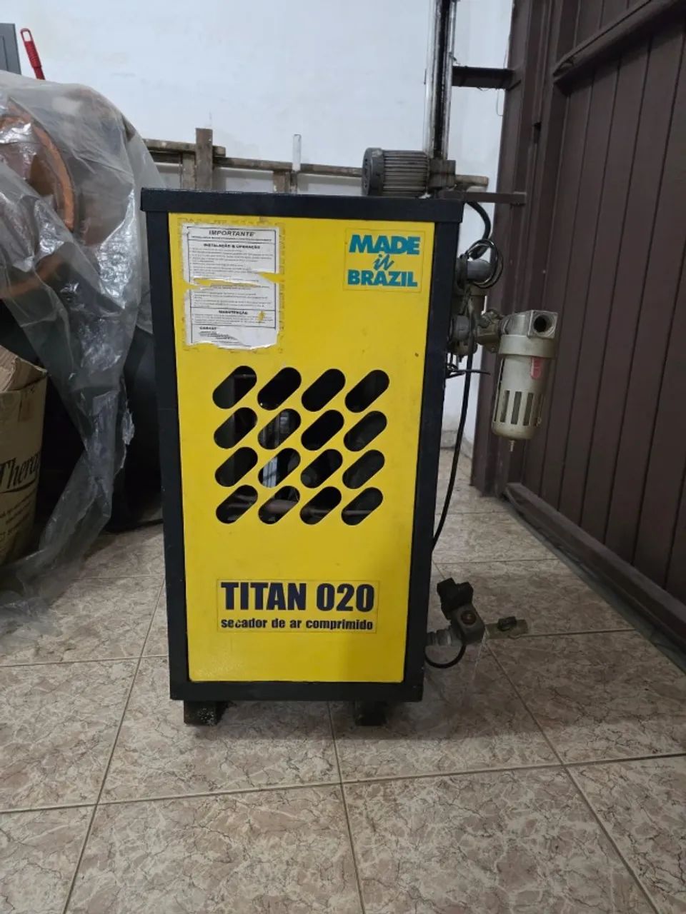 SECADOR DE AR COMPRIMIDO TITAN 020 PARA COMPRESSOR
