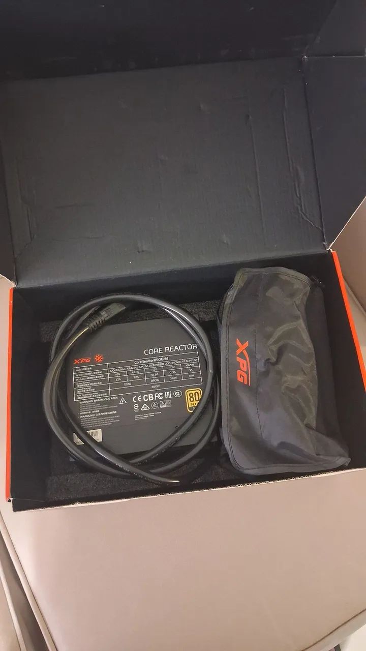 Fonte xpg 850w core reactor  - Foto 2