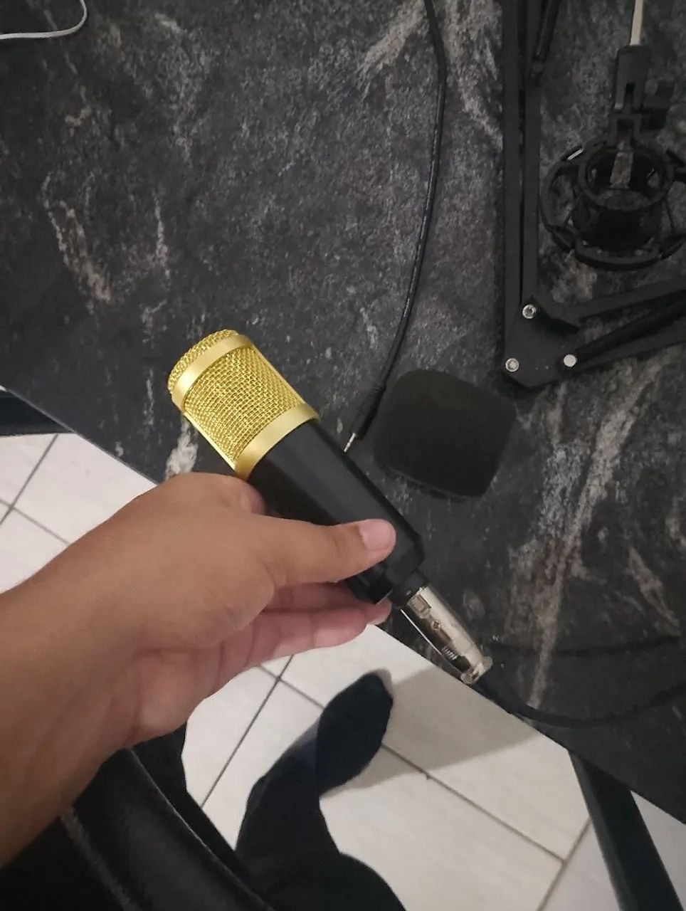 Microfone de gravação  - Foto 2